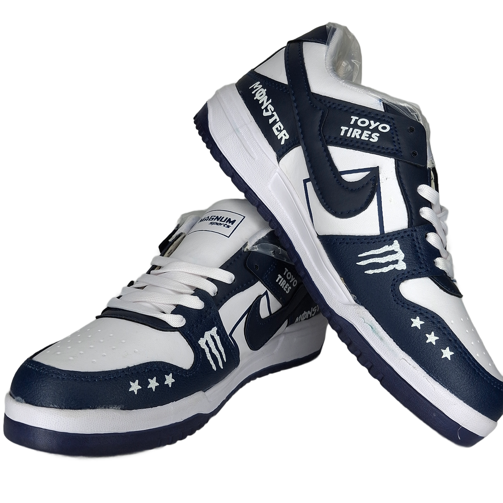 Grandwalk Magnum Pro Street Sneakers – Navy Blue/White