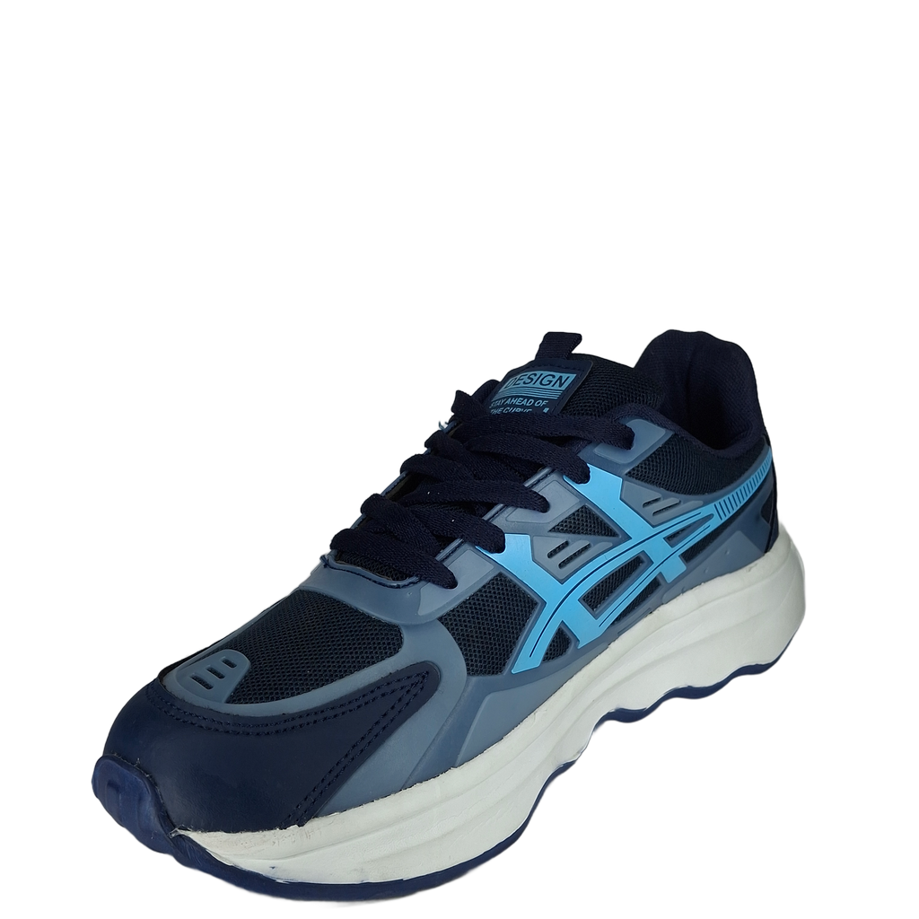 Grandwalk Aldas Pro Sneakers – Navy Blue & Sky Blue