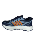 Grandwalk Aldas Pro Sneakers – Navy Blue & Orange