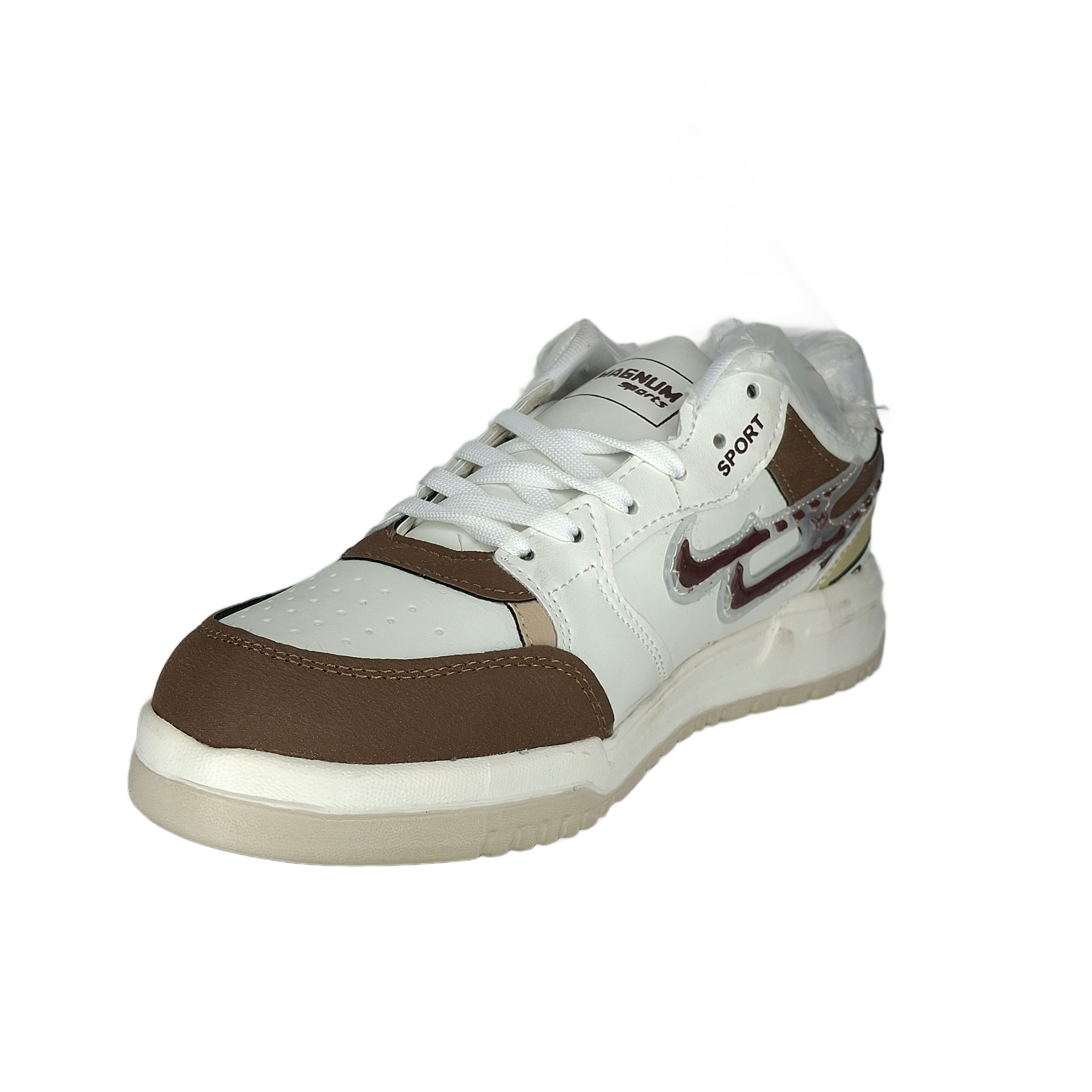 Grandwalk Magnum Pro Street Sneakers – Beige & White