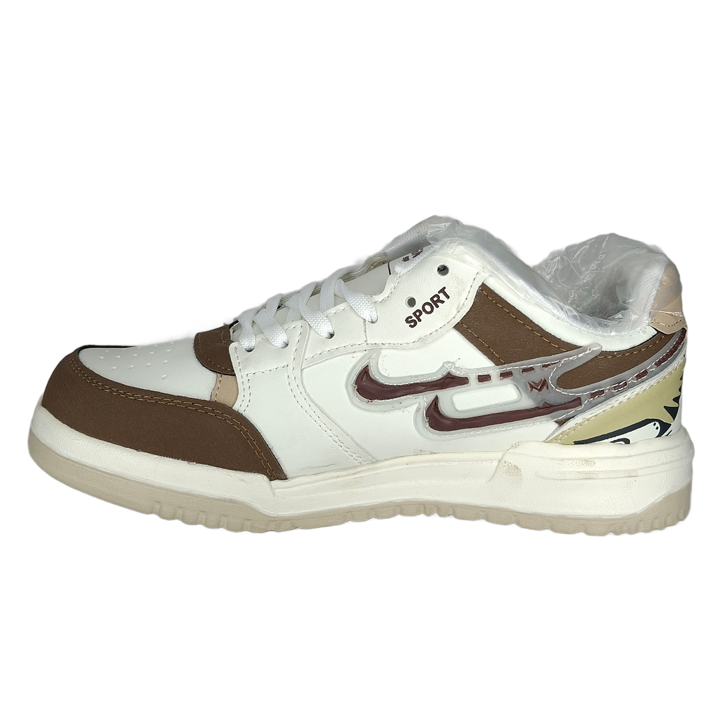 Grandwalk Magnum Pro Street Sneakers – Beige & White
