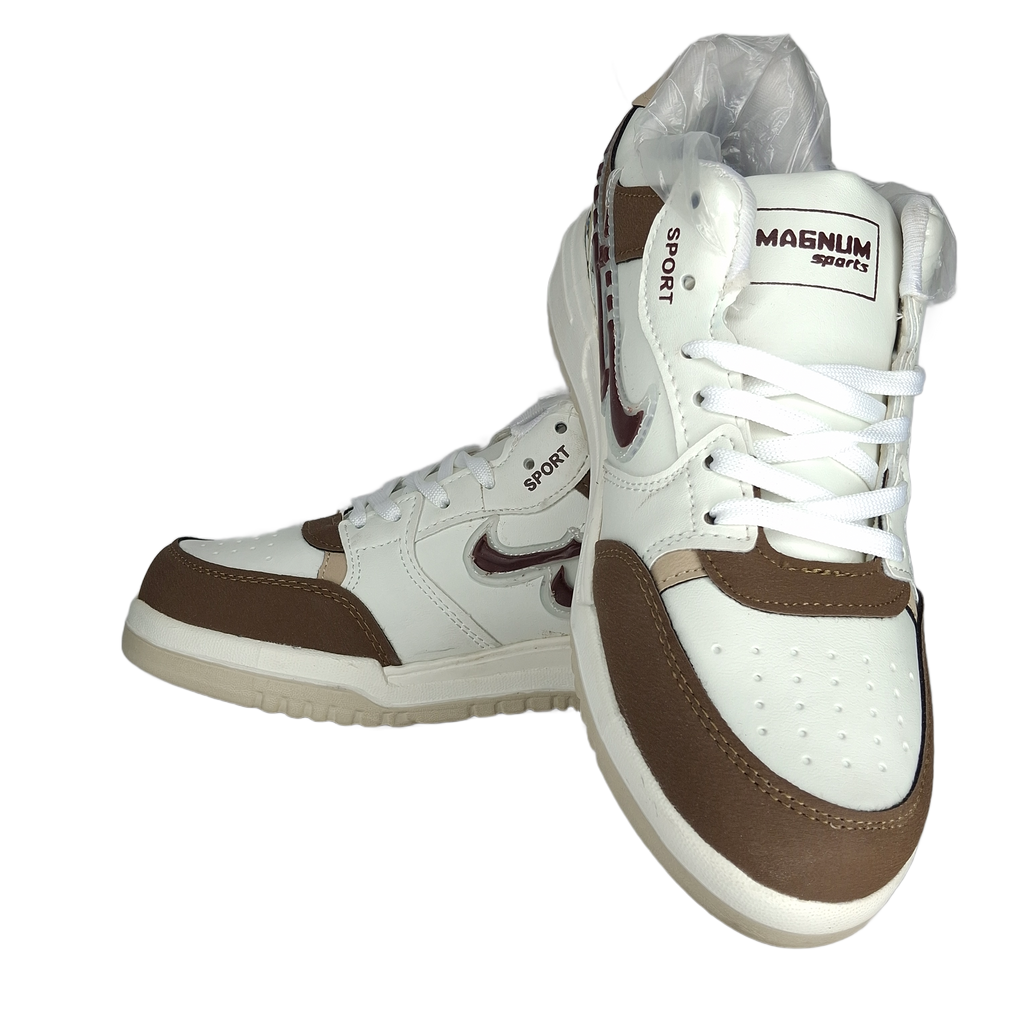 Grandwalk Magnum Pro Street Sneakers – Beige & White
