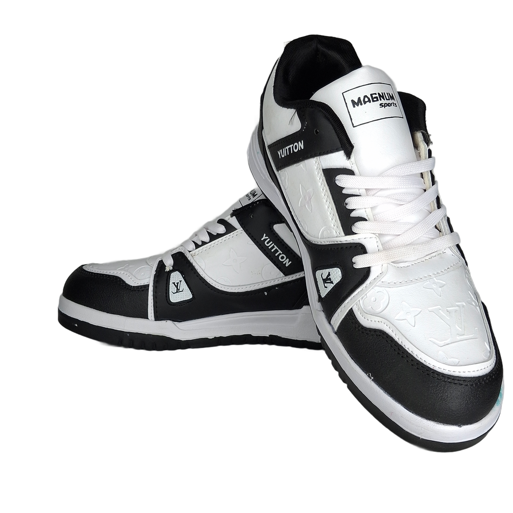 Grandwalk Magnum Pro Funky Sneakers –  Black & White