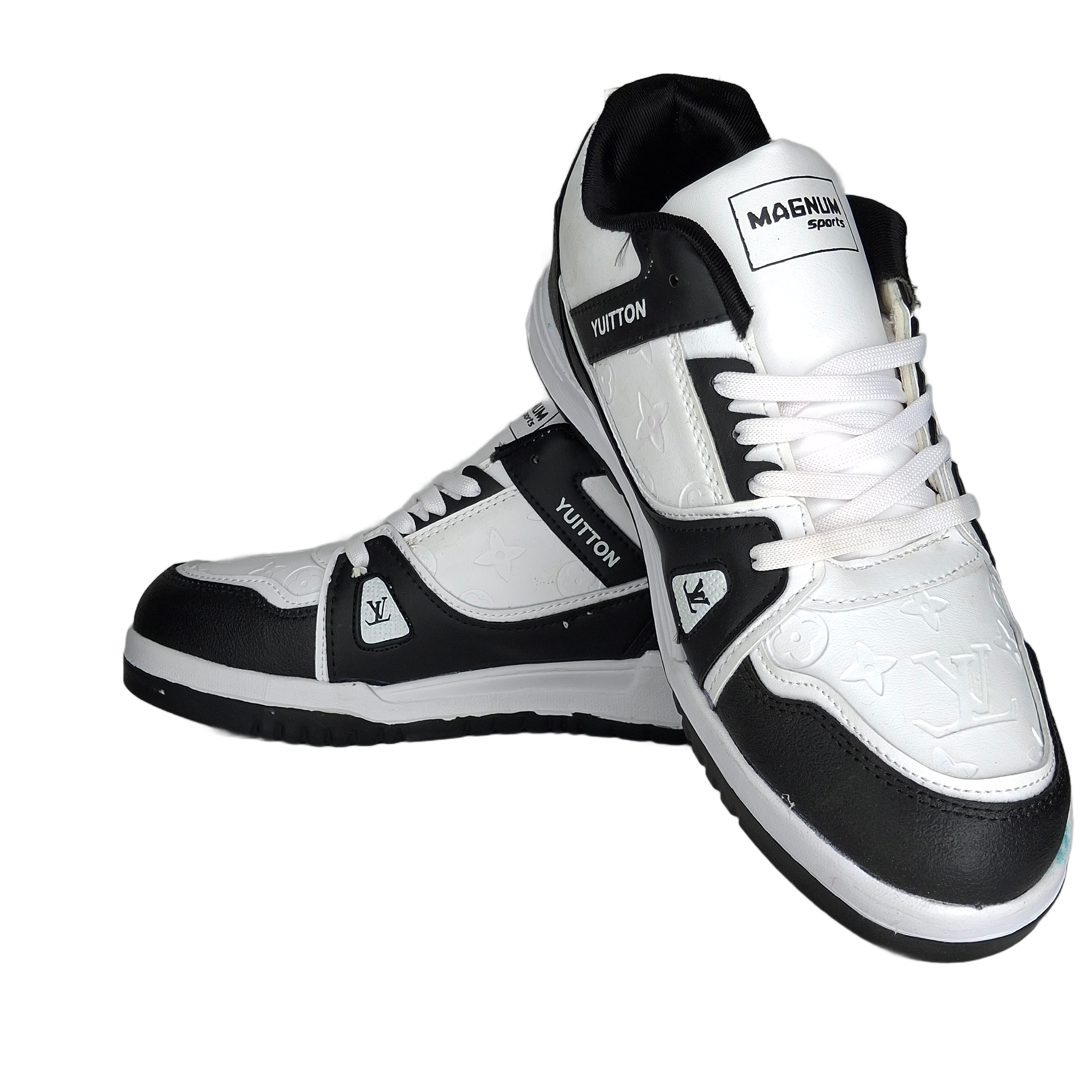 Grandwalk Magnum Pro Funky Sneakers –  Black & White