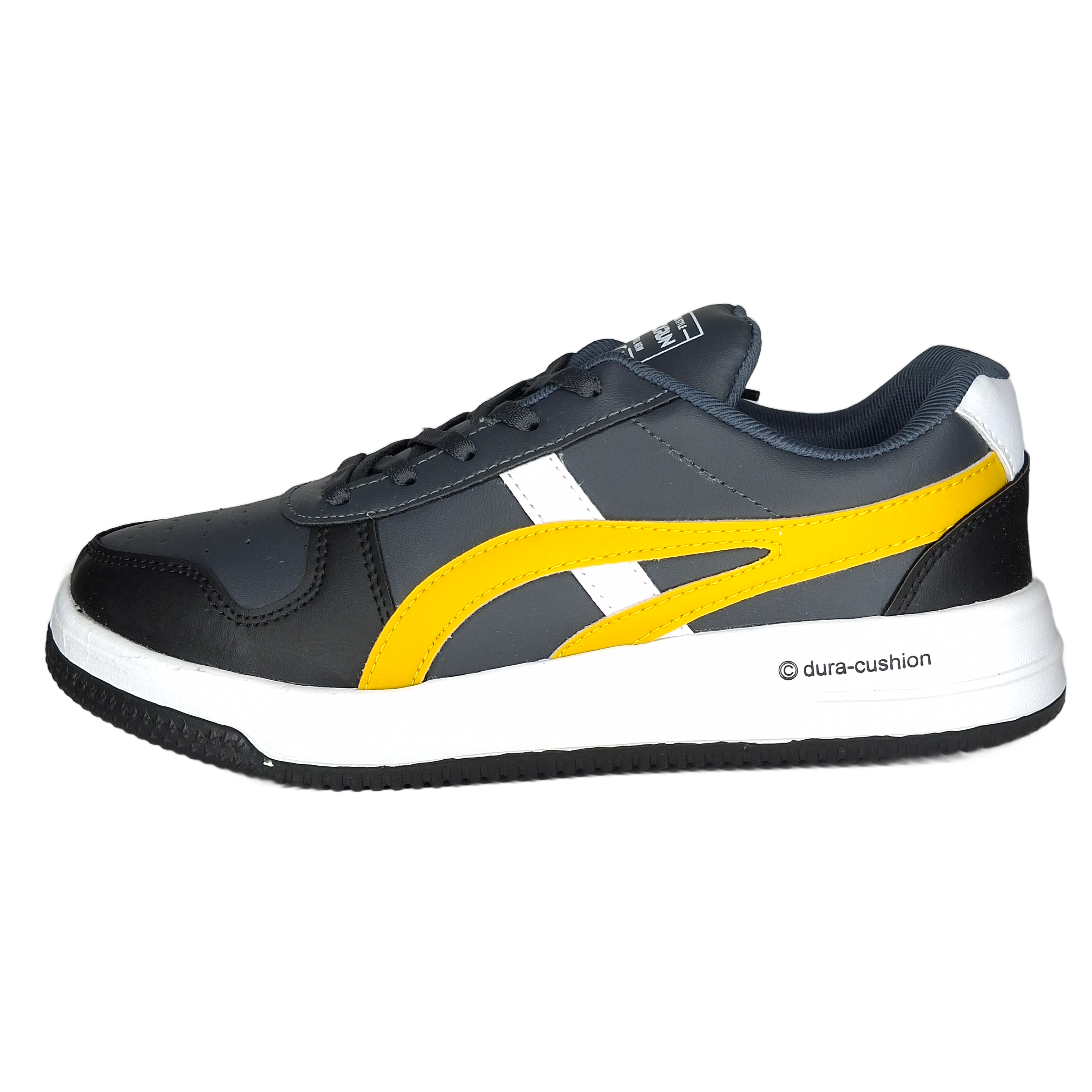 Grandwalk Trackrun Sneakers Black & Yellow
