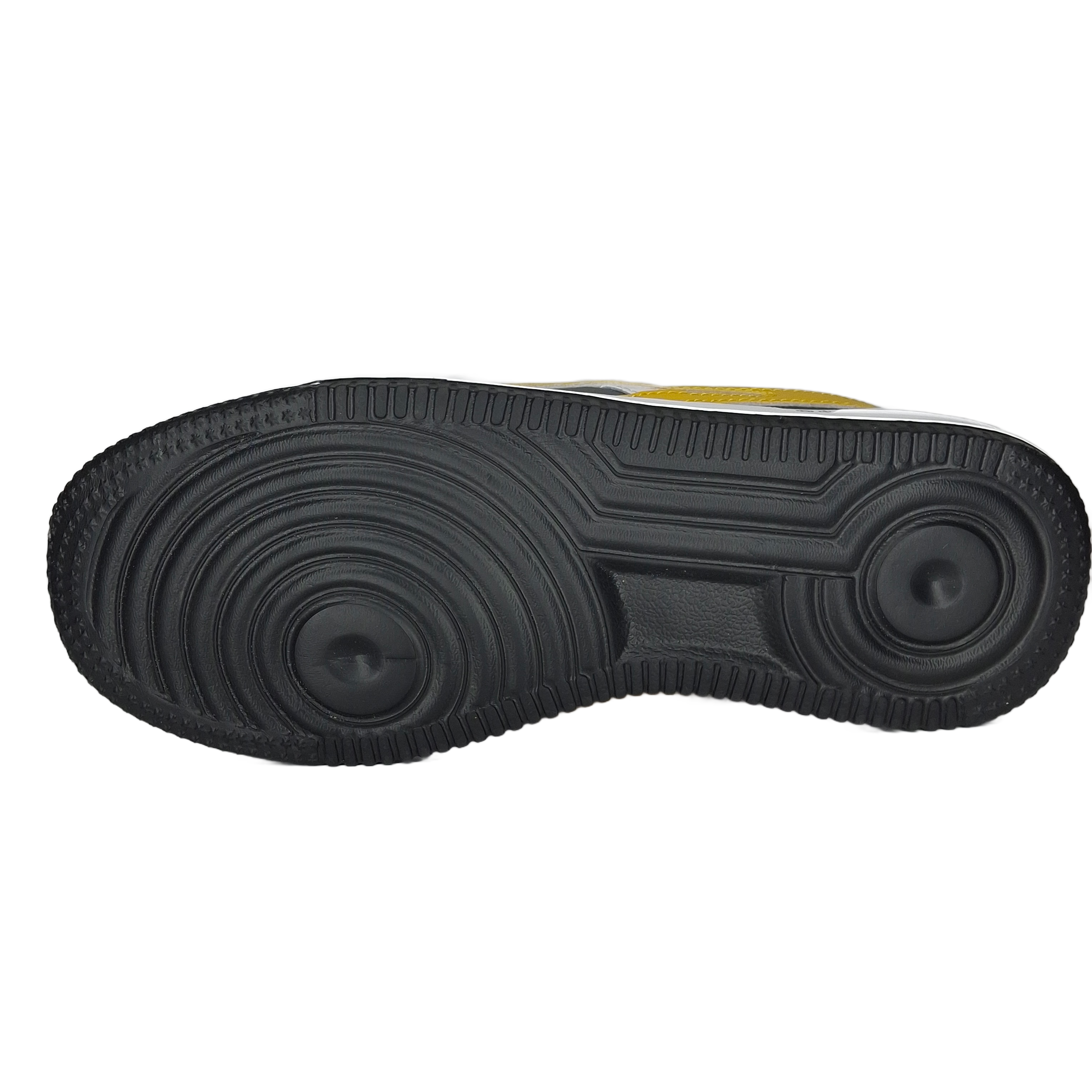 Grandwalk Trackrun Sneakers Black & Yellow