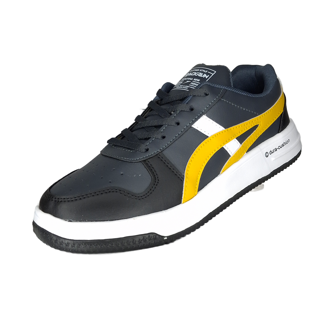 Grandwalk Trackrun Sneakers Black & Yellow