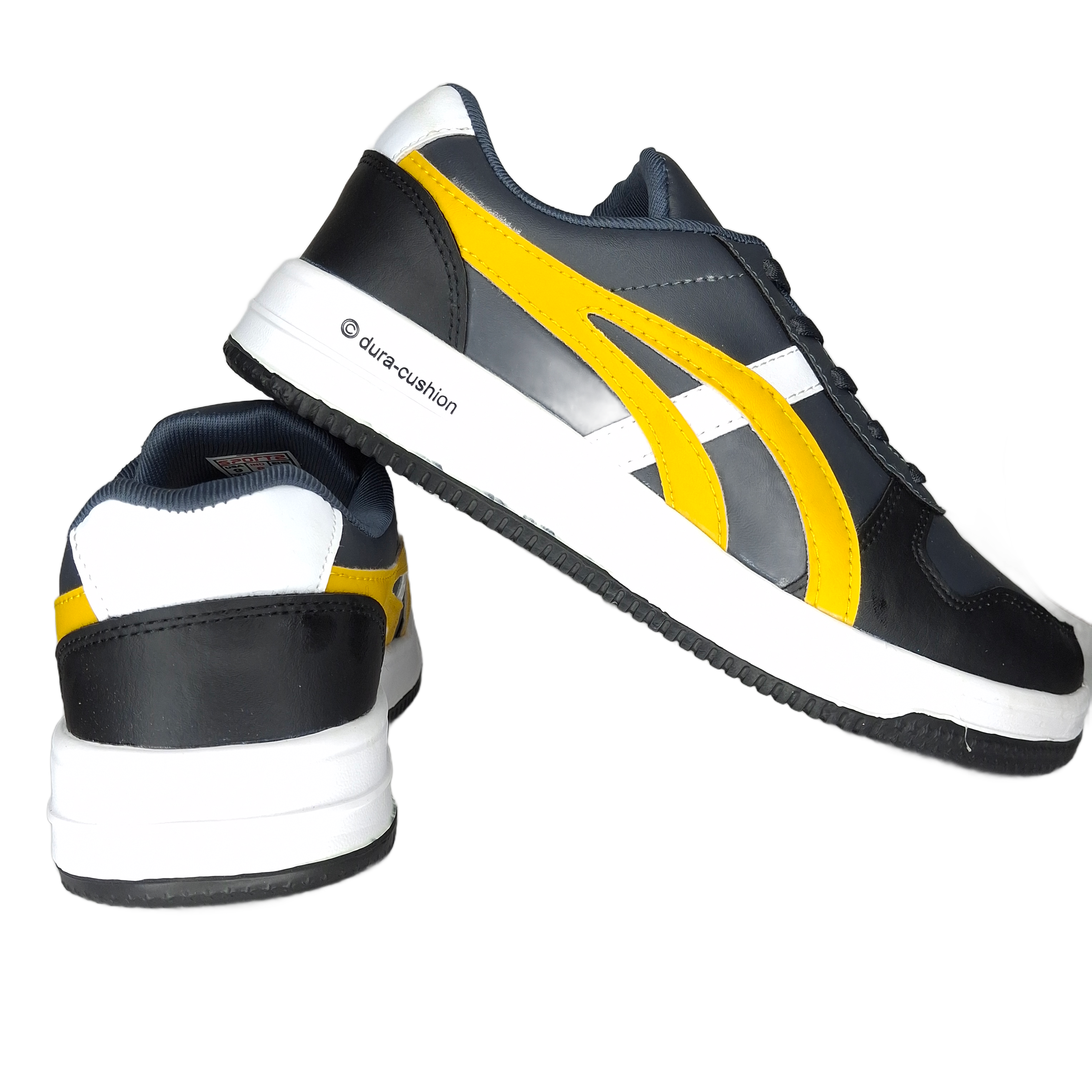 Grandwalk Trackrun Sneakers Black & Yellow